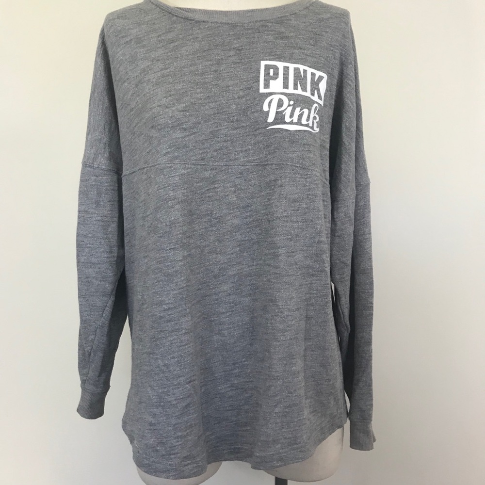 VS PINK Oversized Casual Shirt LOVE PINK